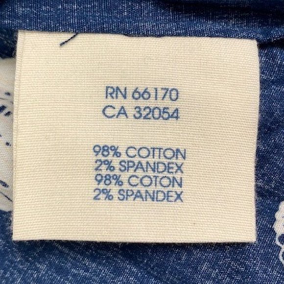 Anthropologie Navy Shell Print Tank Top - Picture 9 of 10